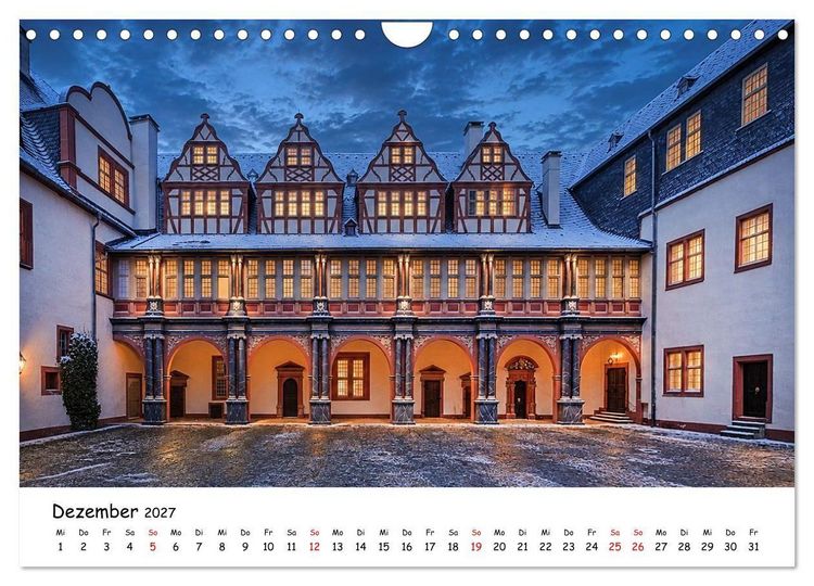 Produktbild: Glanzvolles Weilburg (Wandkalender 2027 DIN A4 quer), CALVENDO Monatskalender