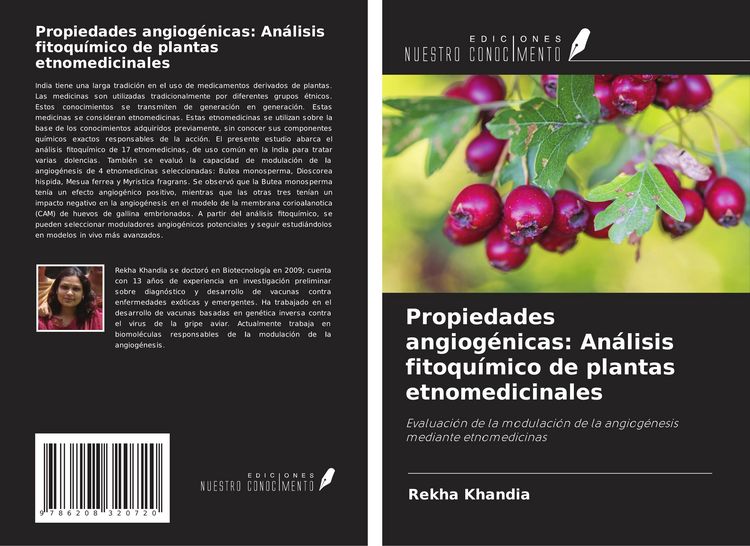Produktbild: Propiedades angiog&eacute;nicas: An&aacute;lisis fitoqu&iacute;mico de plantas etnomedicinales