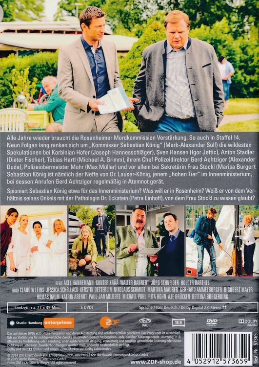 Produktbild: Die Rosenheim Cops - Staffel 14 [6 DVDs]