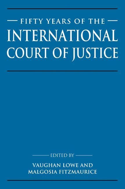 Produktbild: Fifty Years of the International Court of Justice