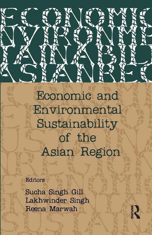Produktbild: Economic and Environmental Sustainability of the Asian Region