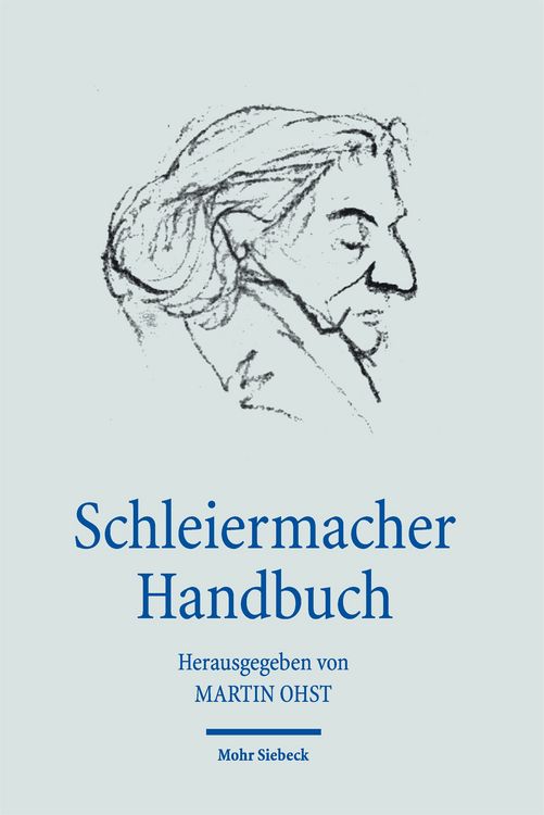 Produktbild: Schleiermacher Handbuch