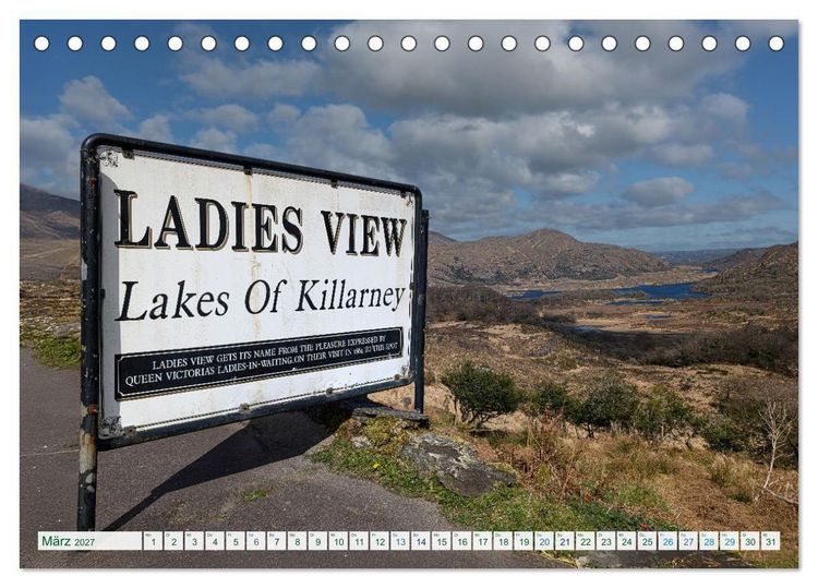 Produktbild: Irland - Unterwegs auf dem Wild Altantic Way (Tischkalender 2027 DIN A5 quer), CALVENDO Monatskalender