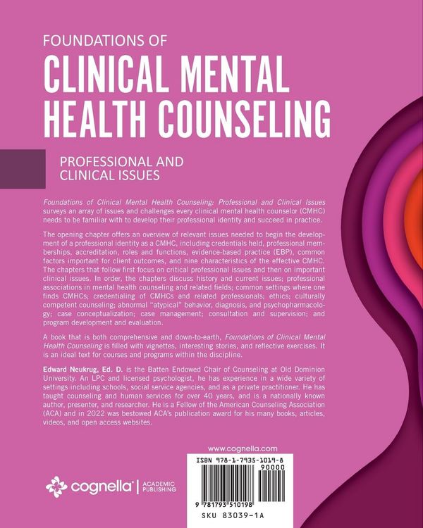 Produktbild: Foundations of Clinical Mental Health Counseling