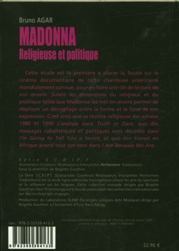 Produktbild: Madonna : religieuse et politique
