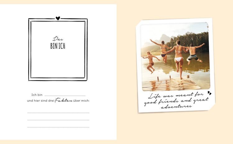 Produktbild: &hellip;weil ich dich liebe &ndash; Zwei B&uuml;cher im Bundle: Erinnerungsalben f&uuml;r Verliebte und f&uuml;r beste Freund*innen