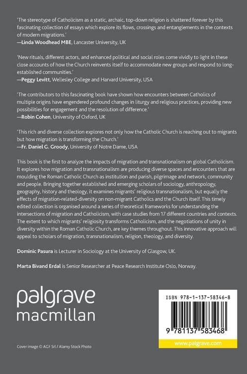 Produktbild: Migration, Transnationalism and Catholicism