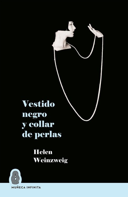Produktbild: Vestido negro y collar de perlas