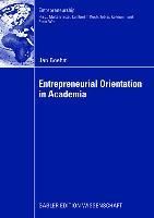 Produktbild: Entrepreneurial Orientation in Academia