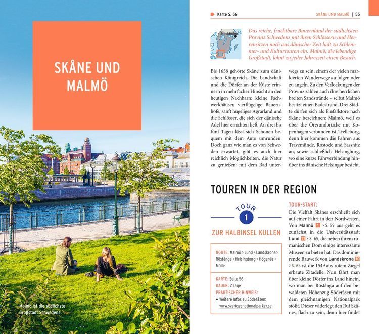Produktbild: POLYGLOTT on tour Reiseführer Südschweden