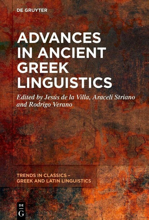 Produktbild: Advances in Ancient Greek Linguistics