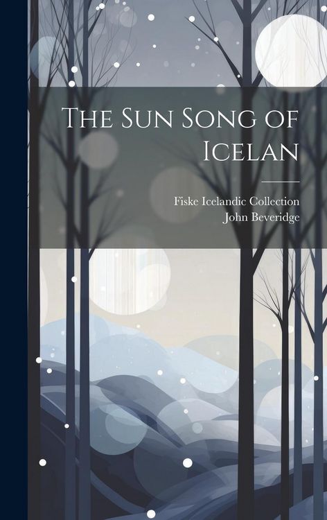 Produktbild: The sun Song of Icelan