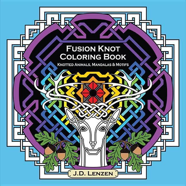 Produktbild: Fusion Knot Coloring Book: Knotted Animals, Mandalas & Motifs