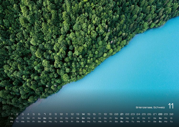 Produktbild: Luftaufnahmen - faszinierende Aufnahmen von oben - ABOVE - 2027 - Kalender DIN A2