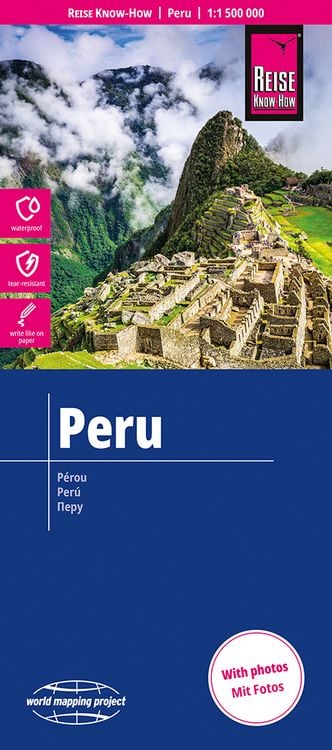 Produktbild: Reise Know-How Landkarte Peru (1:1.500.000)