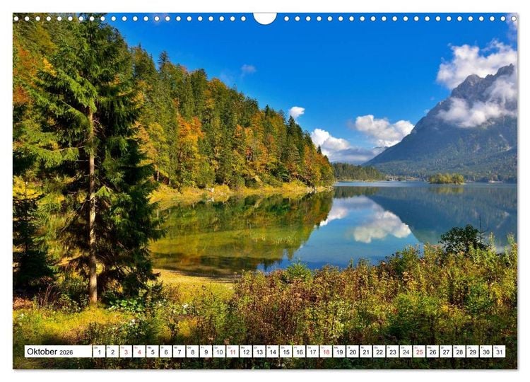 Produktbild: Mein Werdenfelser Land (Wandkalender 2026 DIN A3 quer), CALVENDO Monatskalender