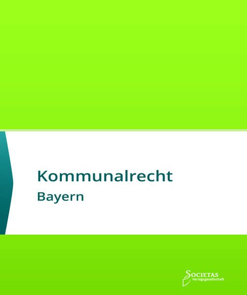 Produktbild: Kommunalrecht Bayern