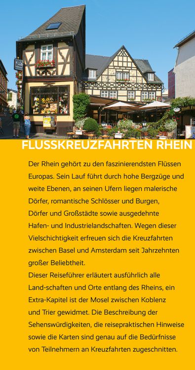 Produktbild: TRESCHER Reiseführer Flusskreuzfahrten Rhein
