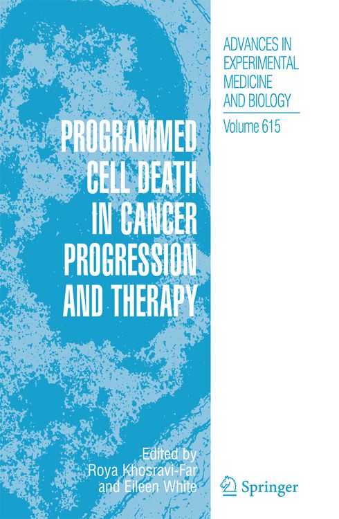 Produktbild: Programmed Cell Death in Cancer Progression and Therapy