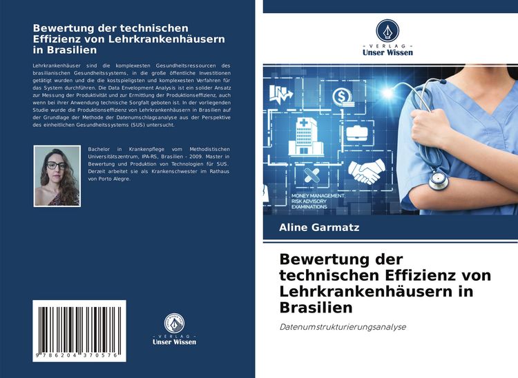 Produktbild: Bewertung der technischen Effizienz von Lehrkrankenh&auml;usern in Brasilien