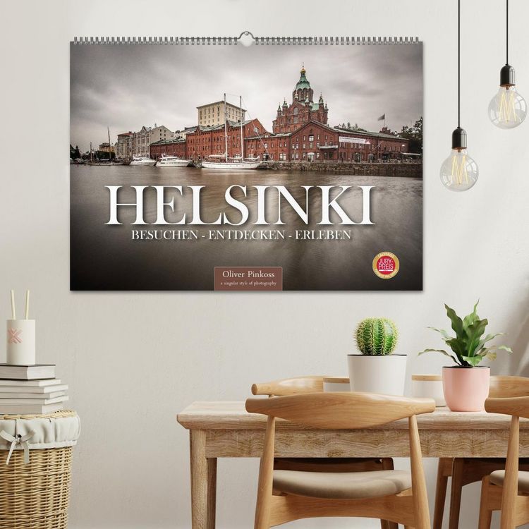 Produktbild: Helsinki / Besuchen - Entdecken - Erleben (Wandkalender 2026 DIN A2 quer), CALVENDO Monatskalender