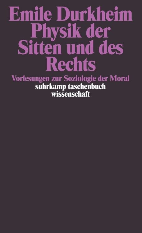 Produktbild: Physik der Sitten und des Rechts