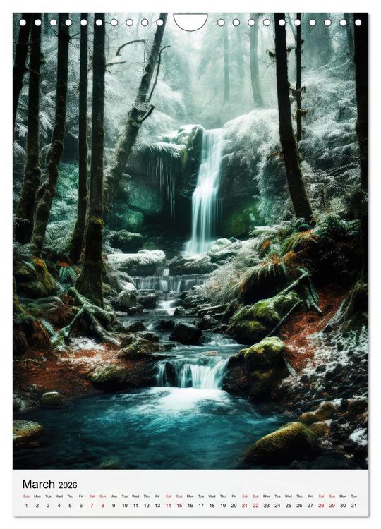 Produktbild: Dreamscapes of the Forest (Wall Calendar 2026 DIN A4 portrait), CALVENDO 12 Month Wall Calendar