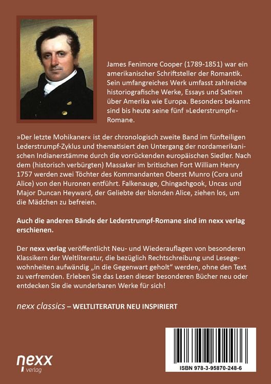 Produktbild: Der letzte Mohikaner