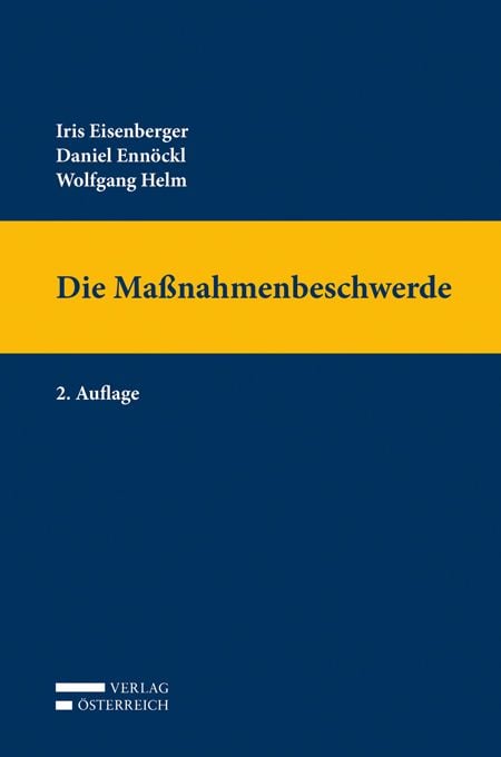 Produktbild: Die Ma&szlig;nahmenbeschwerde