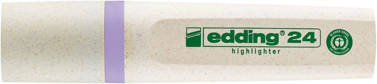 Produktbild: Edding Textmarker e-24 EcoLine pastellviolett