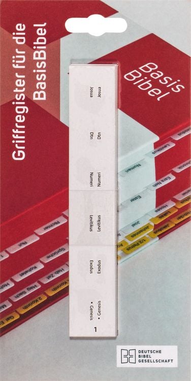 Produktbild: Griffregister f&uuml;r die BasisBibel