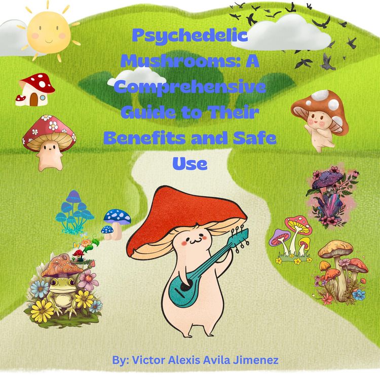 Produktbild: Psychedelic Mushrooms: A Comprehensive Guide to Their Benefits and Safe Use