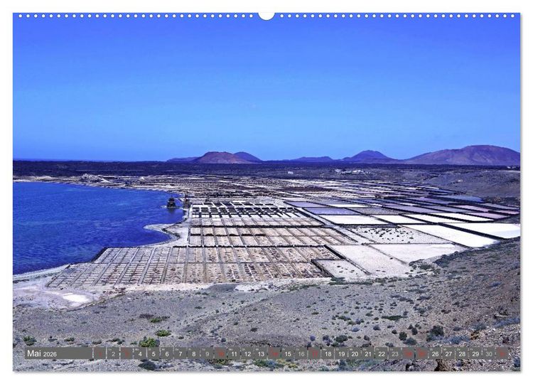 Produktbild: Urlaub auf Lanzarote (Wandkalender 2026 DIN A2 quer), CALVENDO Monatskalender