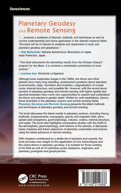 Produktbild: Planetary Geodesy and Remote Sensing