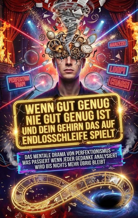 Produktbild: Wenn Gut Genug Nie Gut Genug Ist Und Dein Gehirn Das Auf Endlosschleife Spielt
