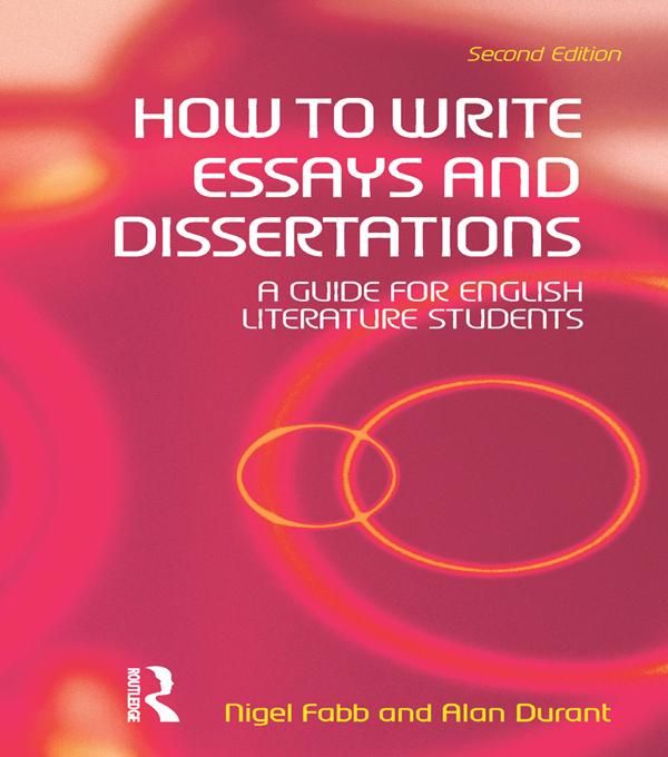 Produktbild: How to Write Essays and Dissertations