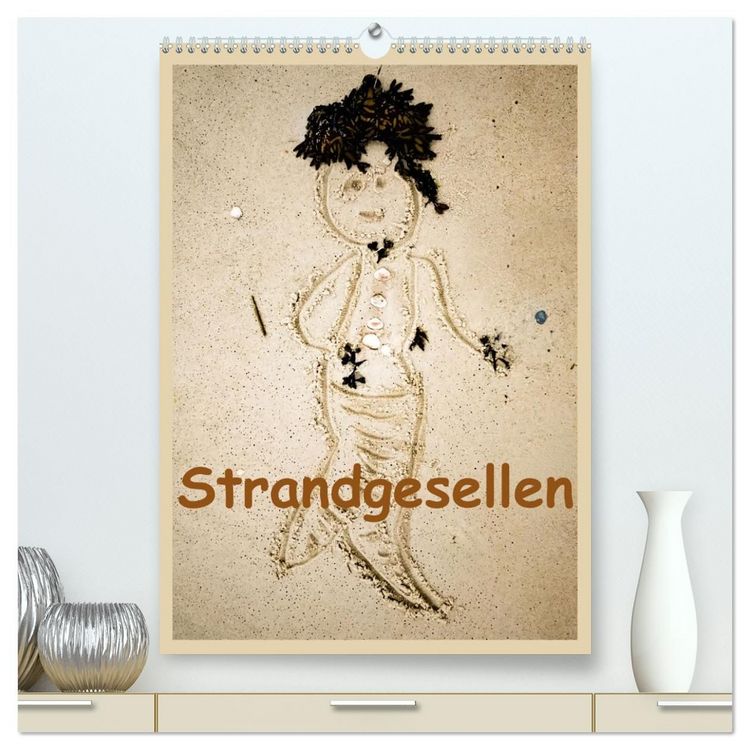 Produktbild: Strandgesellen (hochwertiger Premium Wandkalender 2027 DIN A2 hoch), Kunstdruck in Hochglanz