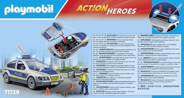 Produktbild: PLAYMOBIL 71729 Polizei Streifenwagen