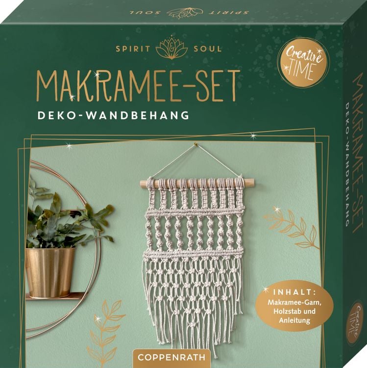 Produktbild: Makramee-Set Deko-Wandbehang - Spirit & Soul (Creat.Time)