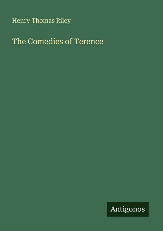 Produktbild: The Comedies of Terence