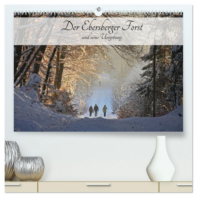 Produktbild: Der Ebersberger Forst und seine Umgebung (hochwertiger Premium Wandkalender 2026 DIN A2 quer), Kunstdruck in Hochglanz