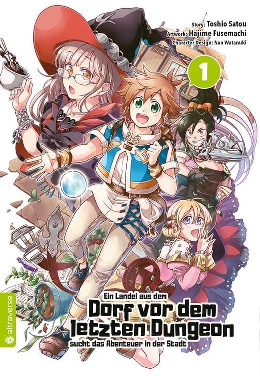 Produktbild: Ein Landei aus dem Dorf vor dem letzten Dungeon sucht das Abenteuer in der Stadt 01