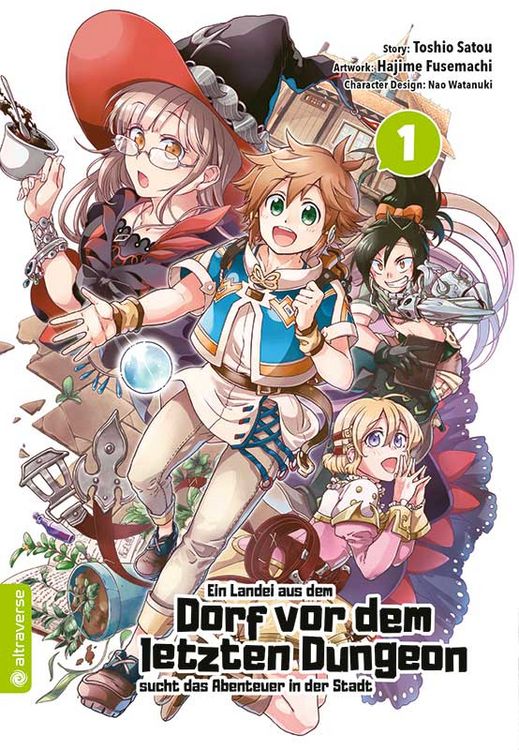 Produktbild: Ein Landei aus dem Dorf vor dem letzten Dungeon sucht das Abenteuer in der Stadt 01
