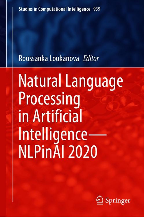Produktbild: Natural Language Processing in Artificial Intelligence-NLPinAI 2020