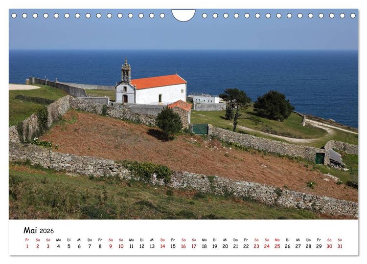 Produktbild: Nordspanien (Wandkalender 2026 DIN A4 quer), CALVENDO Monatskalender