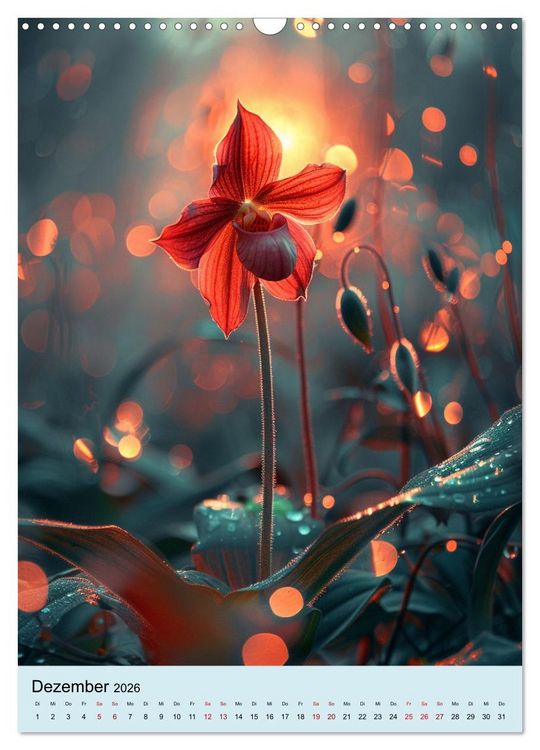 Produktbild: Orchideen Poesie (Wandkalender 2026 DIN A3 hoch), CALVENDO Monatskalender