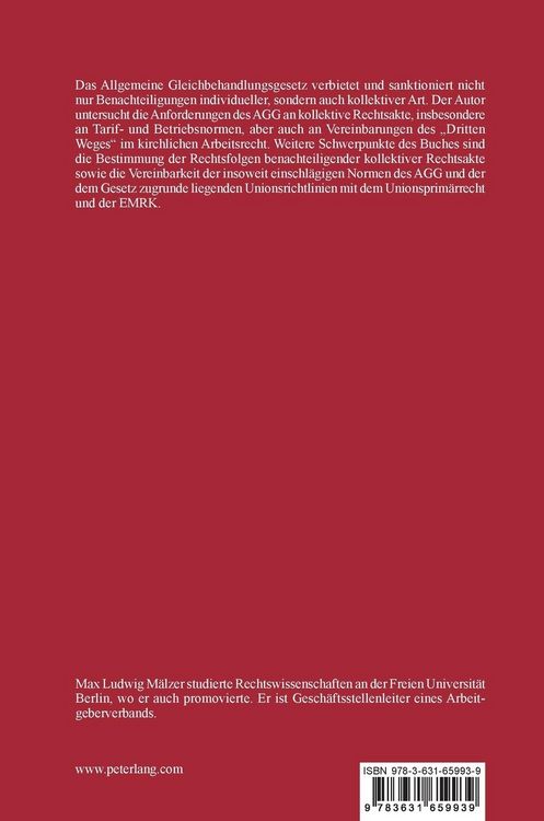 Produktbild: Die kollektivarbeitsrechtlichen Bez&uuml;ge des Allgemeinen Gleichbehandlungsgesetzes