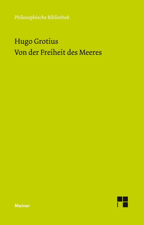 Produktbild: Von der Freiheit des Meeres