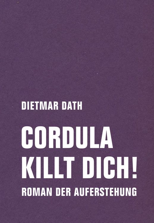 Produktbild: Cordula killt dich! oder Wir sind doch nicht die Nemesis von jedem Pfeifenheini