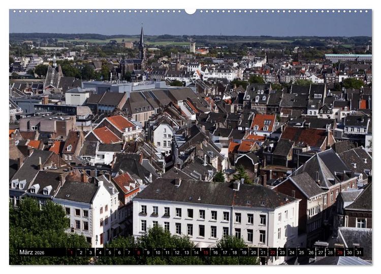 Produktbild: Maastricht - Stadtbummel (Wandkalender 2026 DIN A2 quer), CALVENDO Monatskalender